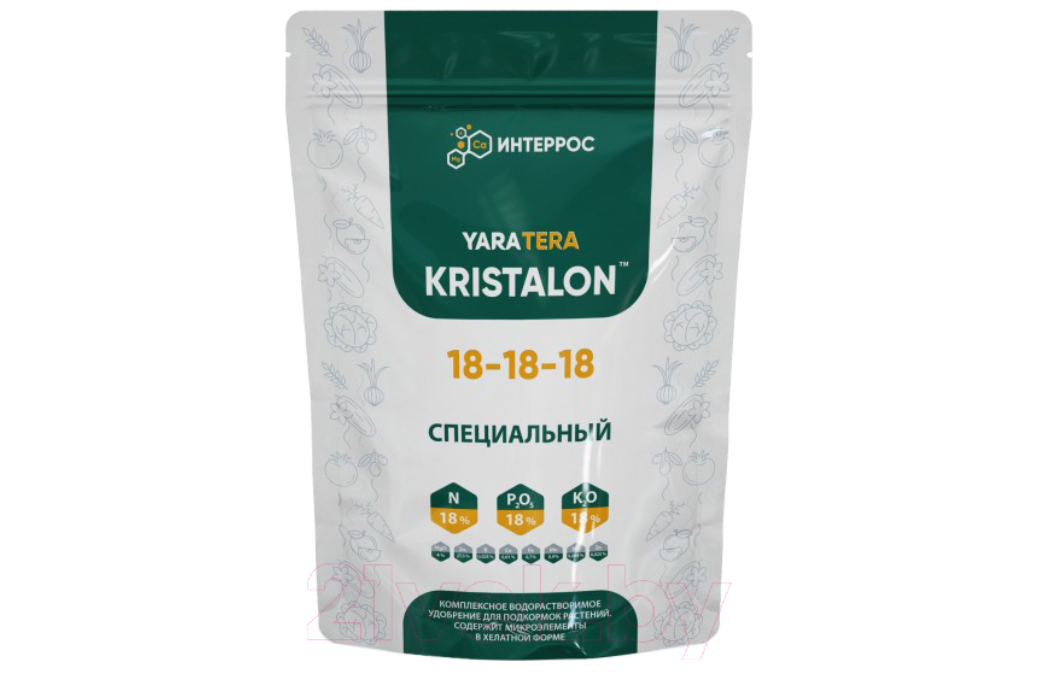 Удобрение Yara Кристалон 18-18-18, 0,5 кг