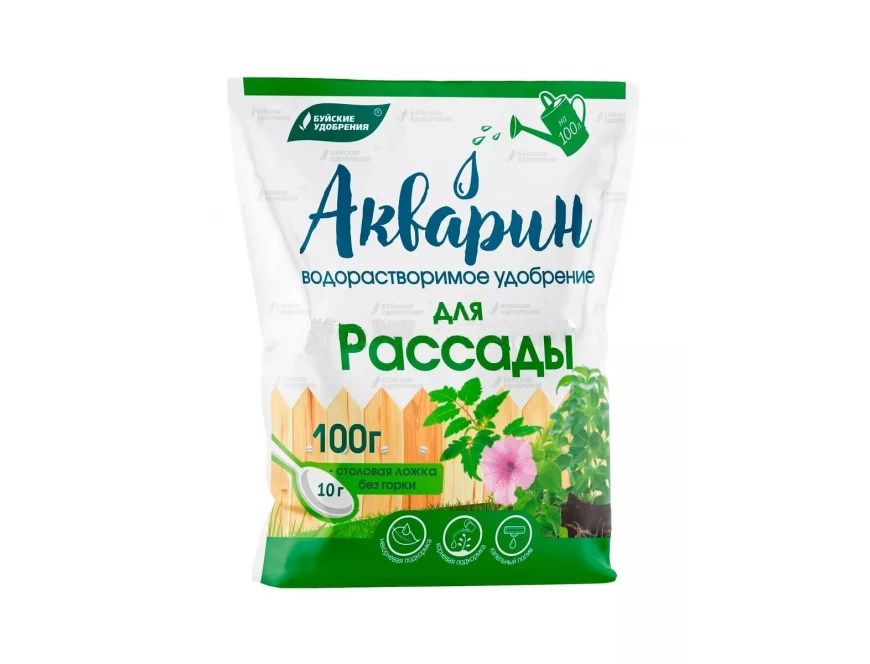 Водорастворимое удобрение "АКВАРИН для РАССАДЫ"