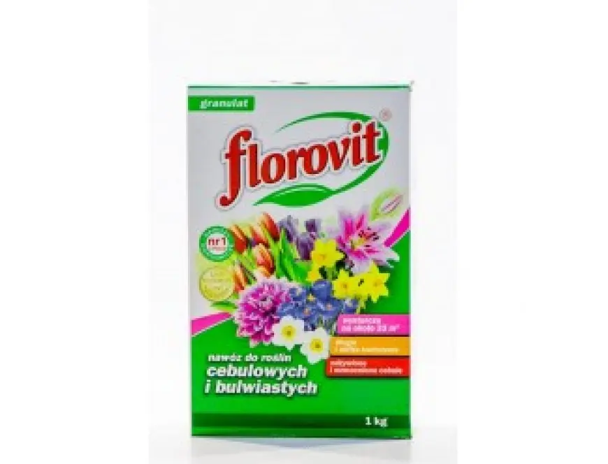 Флоровит гранулированное удобрение для луковичных и клубеньковых растений