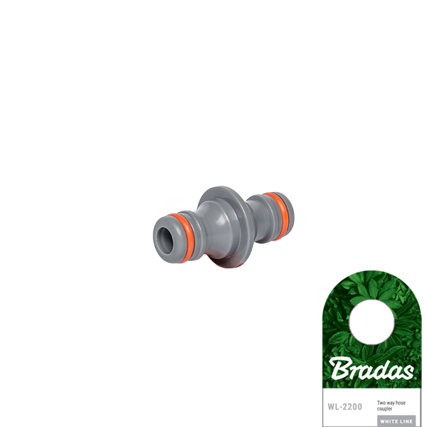 Соединитель-двойник для двух быстросъемов BRADAS White Line